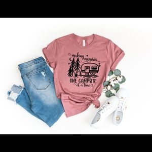 Making memories one campsite at a time shirt.